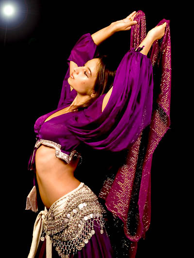 Purple Bellydancer